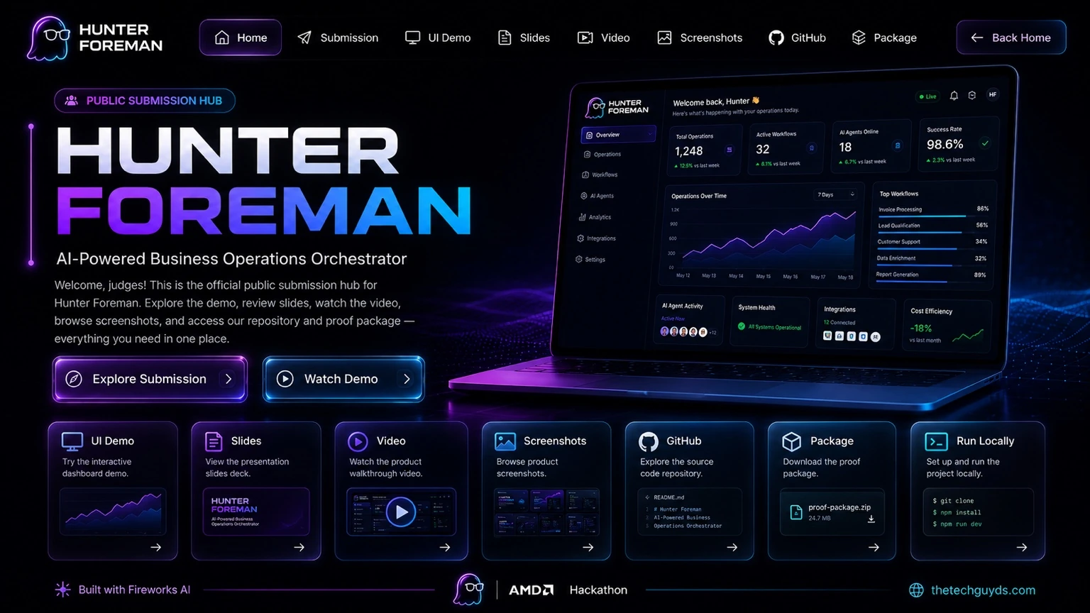 Hunter Foreman home page